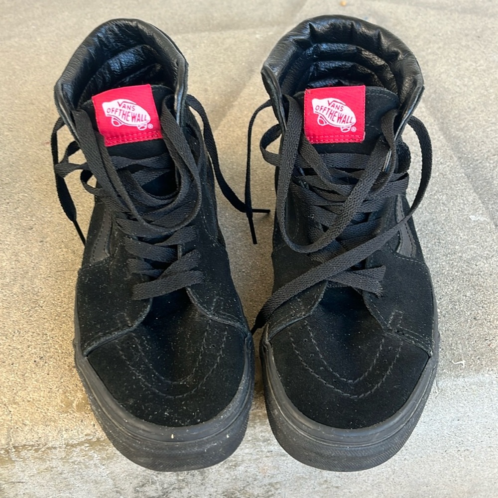 Black Vans Hi Tops